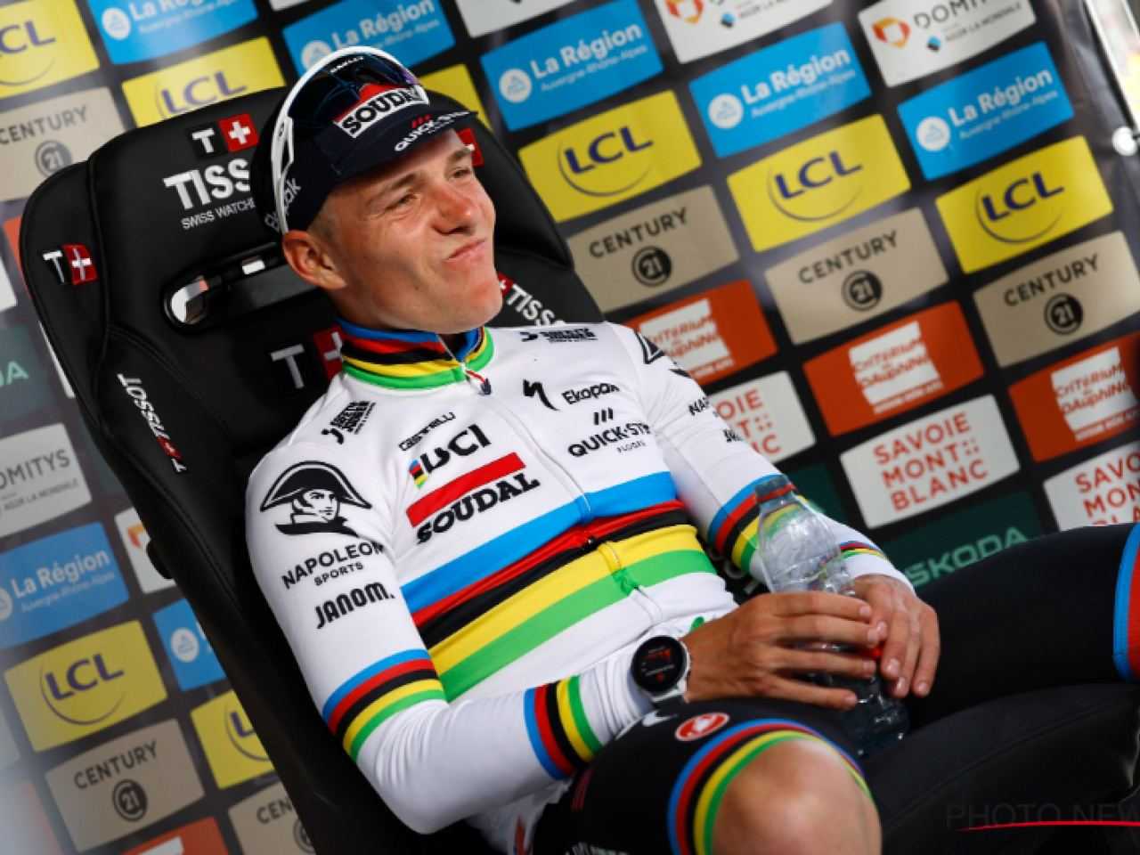 Remco Evenepoel Forced to Ditch Rainbow Jersey for Tour de France Time